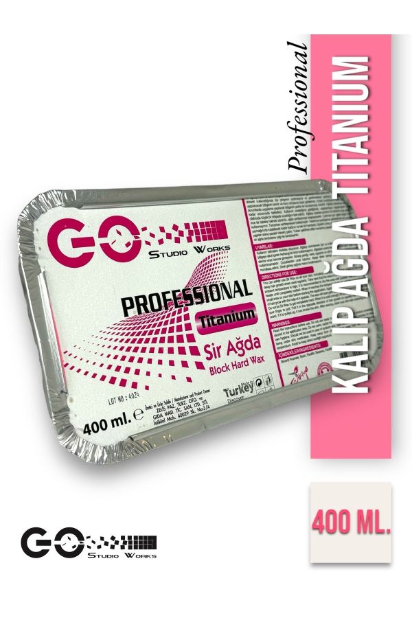 موم اورجینال برند Go studio works مدل TITANIUM 400 gram کد 806669214