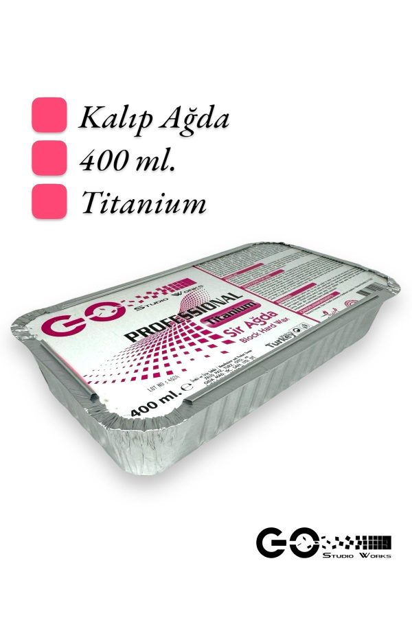 موم اورجینال برند Go studio works مدل TITANIUM 400 gram کد 806669214 - Image 2
