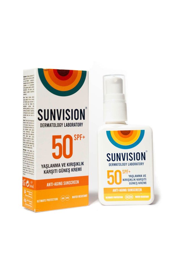 ضد آفتاب صورت اورجینال برند Sunvision مدل ANTI-AGING & WRINKLE SUNSCREEN کد 753636748 - Image 2