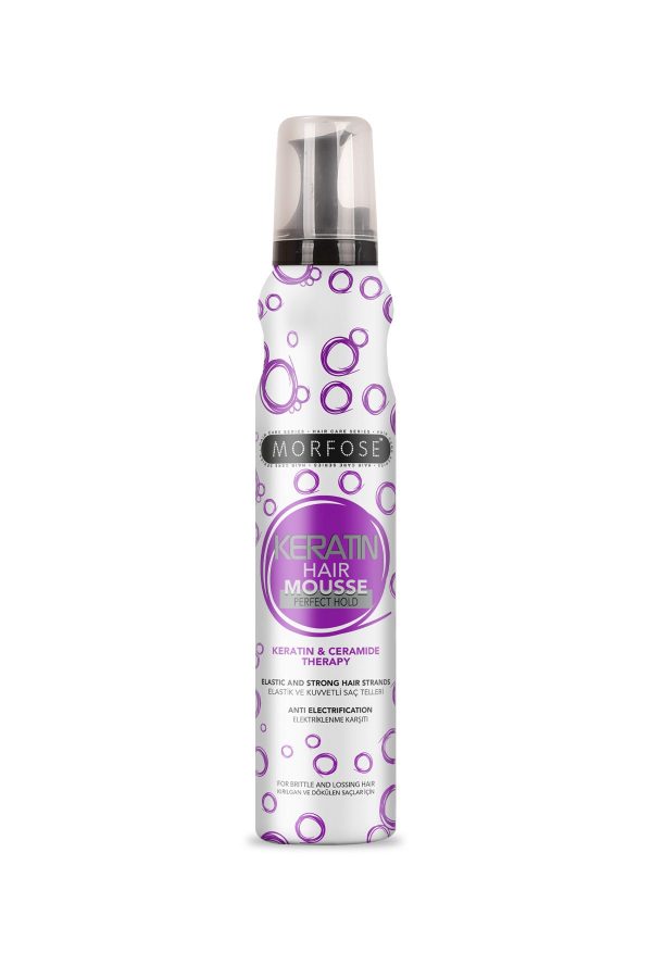 فوم مو اورجینال برند Morfose مدل Keratin Hair Foam 200 ml کد 302722104
