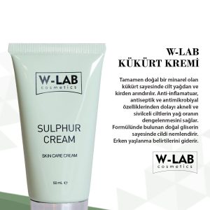 کرم صورت اورجینال برند W lab kozmetik مدل Sulfur Cream 50 ml کد 99017600
