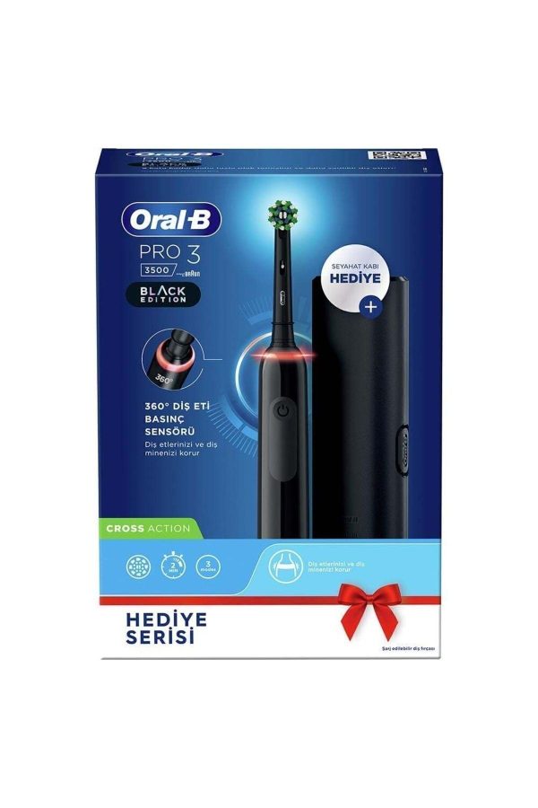مسواک برقی اورجینال برند Braun مدل Oral-B Pro 3 3500 Series کد 411425708 - Image 3