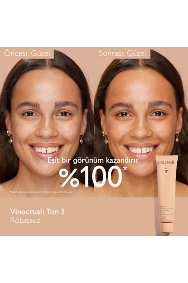 کرم صورت اورجینال برند Caudalie مدل Vinocrush Skin Tint کد 799995162 - Image 3