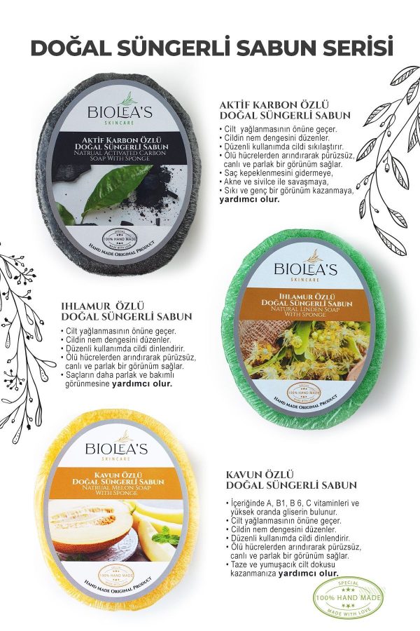 صابون جامد اورجینال برند Biolea s skincare کد 773898846 - Image 7