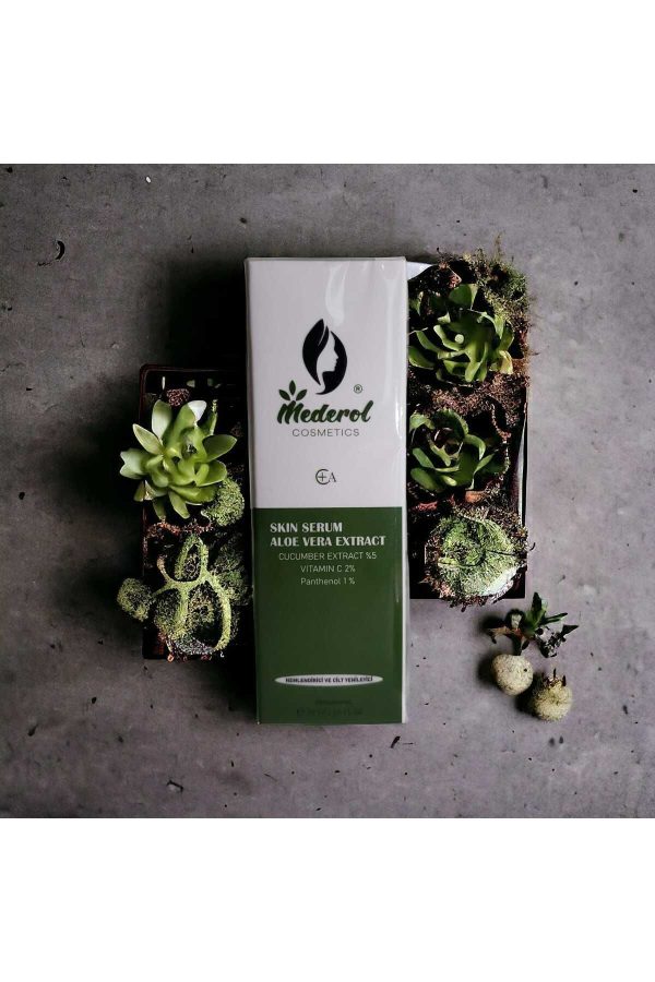 سرم پوست اورجینال برند Mederol مدل Aloe Vera İçeren Yüz Serumu کد 817511468 - Image 2