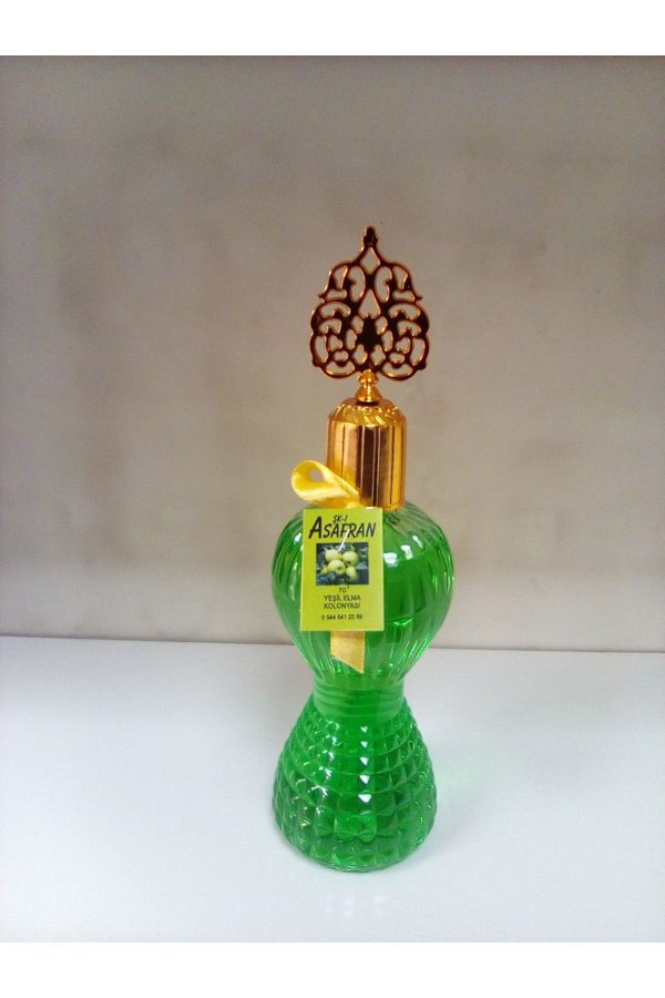 ادکلن اورجینال برند Askisafran مدل 300cc Diamond Green Apple Cologne کد 768015988