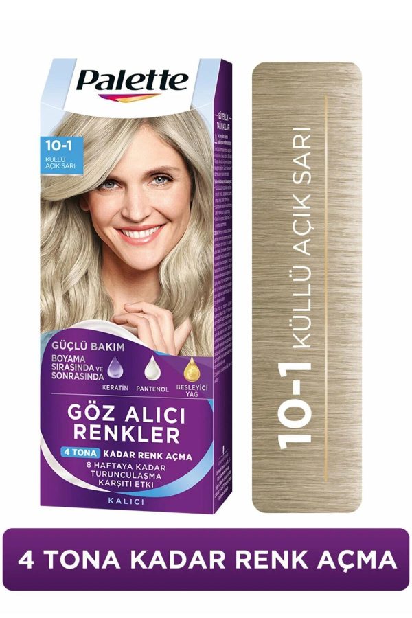 رنگ مو اورجینال برند Palette مدل Light Blonde Ash کد 788222524