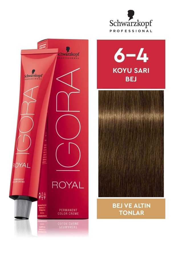 رنگ مو اورجینال برند Igora مدل Royal Saç Boyası 60 ml کد 6062505