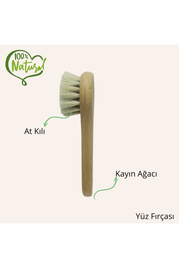 فیس براش اورجینال برند Rostilya مدل 100% Natural Horsehair Face Brush کد 635043970 - Image 2
