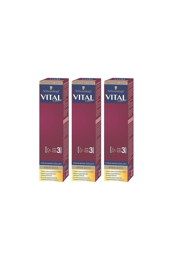 رنگ مو اورجینال برند Vital کد 299466991