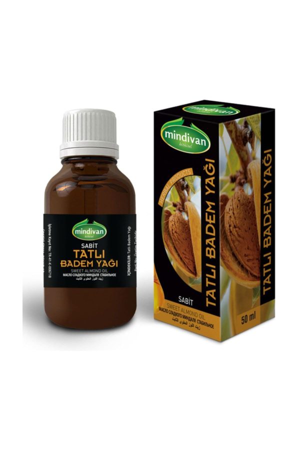 روغن بادام اورجینال برند Mindivan مدل Sweet Almond Oil 50 cc کد 33019729