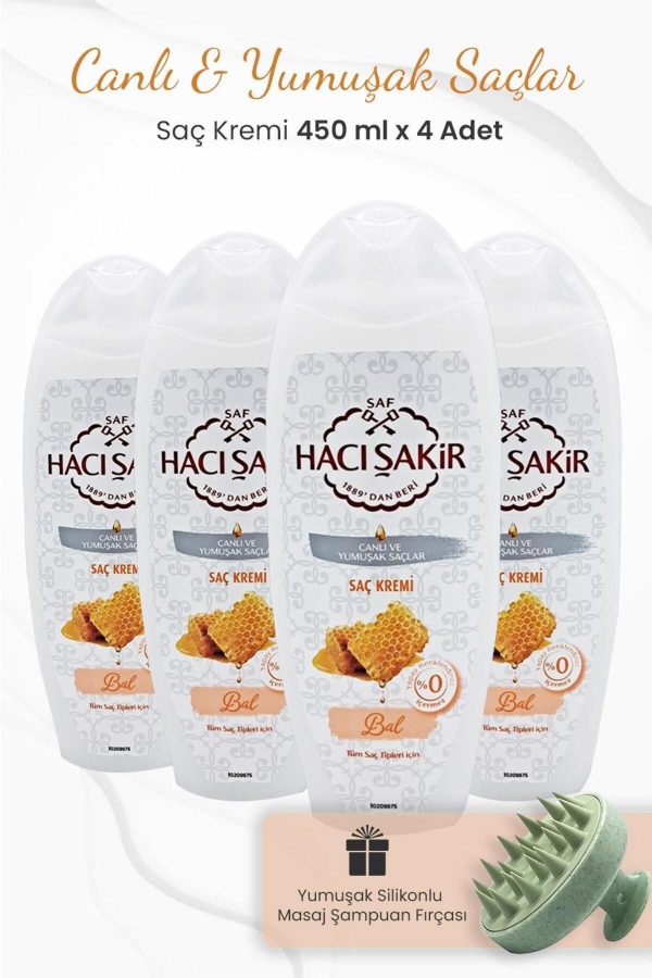 کرم مو اورجینال برند Haci sakir کد 787807159
