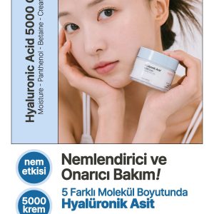 کرم صورت اورجینال برند Yeppda مدل Hyaluronic Acid 5000 Cream 50ml کد 793040744