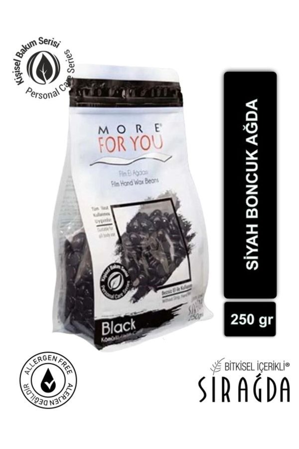 موم اورجینال برند More for you مدل Boncuk Ağda Siyah 250 gr کد 232910531