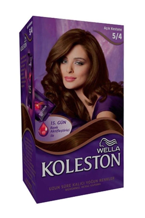 رنگ مو اورجینال برند Wella مدل Light Chestnut کد 131095889