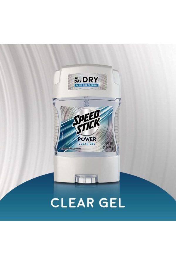 دئودورانت اورجینال برند Speed stick مدل Speed Stick Power Clear Gel کد 101967009 - Image 2