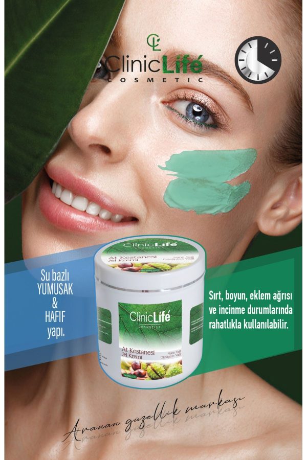 کرم بدن اورجینال برند Cliniclife مدل Masaj Jeli Balsam 500ml کد 371895831 - Image 4