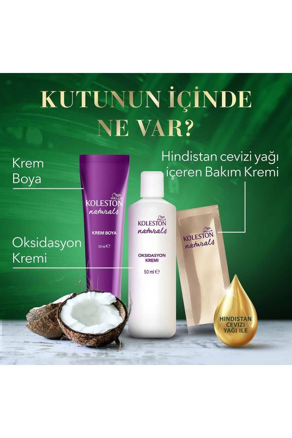 رنگ مو اورجینال برند Wella مدل Naturals Hair Color کد 46835261 - Image 4