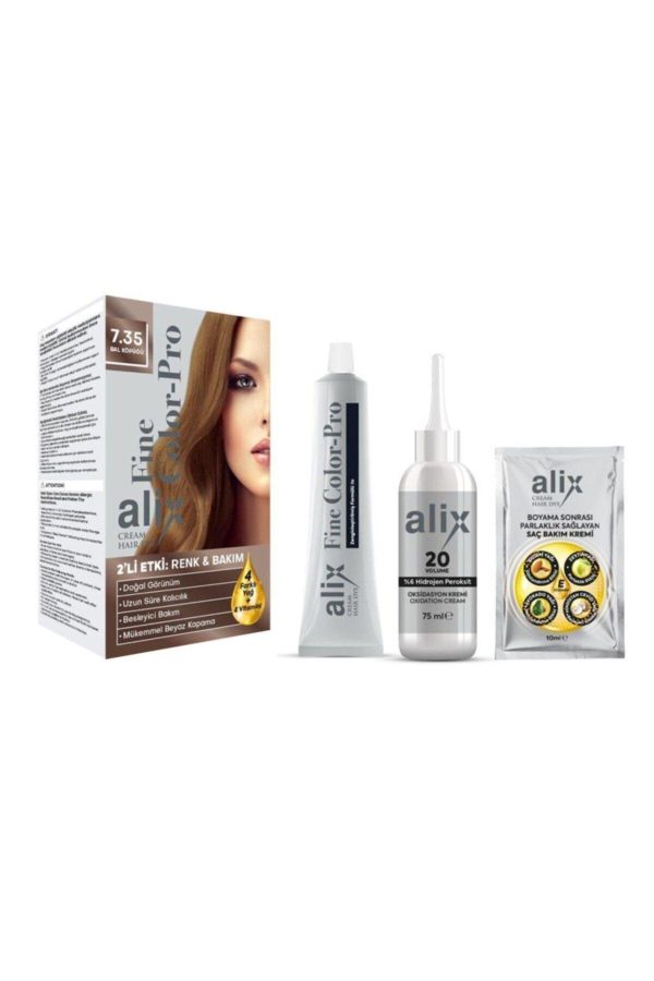 رنگ مو اورجینال برند Alix مدل 735 Bal Köpüğü کد 209429156