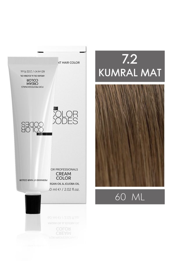 رنگ مو اورجینال برند The color codes مدل Cream Color Hair Dye کد 764154487