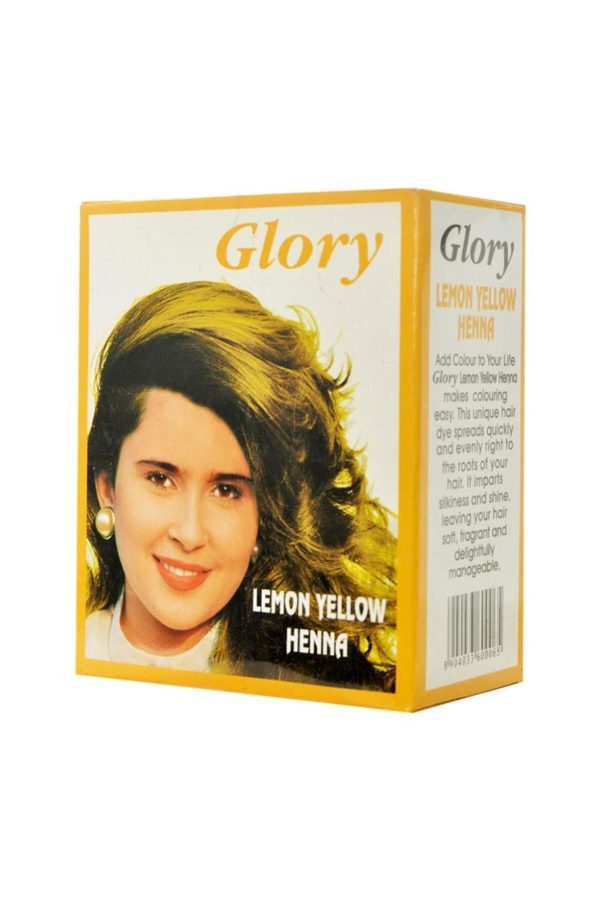 رنگ مو اورجینال برند Glory مدل 10g Pack of Yellow Henna کد 6929483 - Image 3