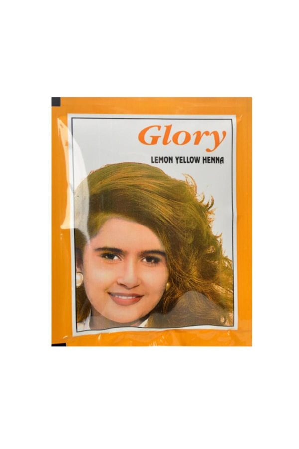 رنگ مو اورجینال برند Glory مدل 10g Pack of Yellow Henna کد 6929483 - Image 5