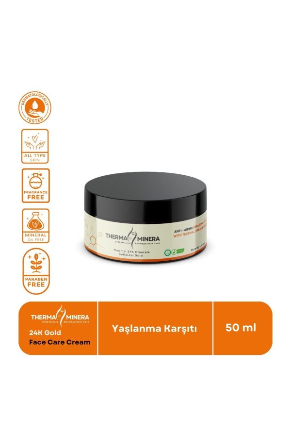 کرم صورت اورجینال برند Thermaminera مدل Anti-aging cream, Anti-wrinkle Moisturizing Cream کد 721152329