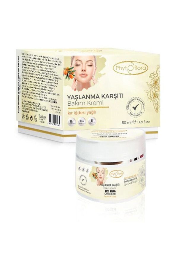 کرم صورت اورجینال برند Phytoflora مدل Anti-aging Face Cream 50 Ml کد 32026020
