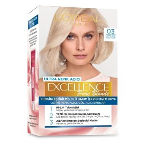 رنگ مو اورجینال برند L oreal paris مدل Excellence Creme Saç Boyası کد 31377822