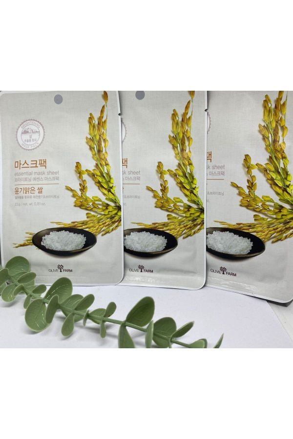 ماسک صورت اورجینال برند Korella مدل Rice Paper Face Mask کد 791290070 - Image 4