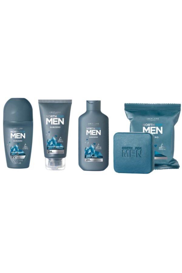 ست مراقبت از مو اورجینال برند Oriflame مدل Subzero Set 4-lü کد 87995548