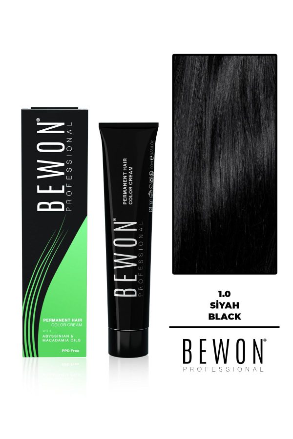 رنگ مو اورجینال برند Bewon مدل Black 10 کد 773806244