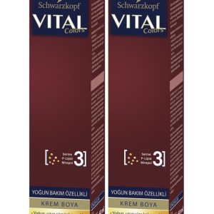 رنگ مو اورجینال برند Vital کد 4405594