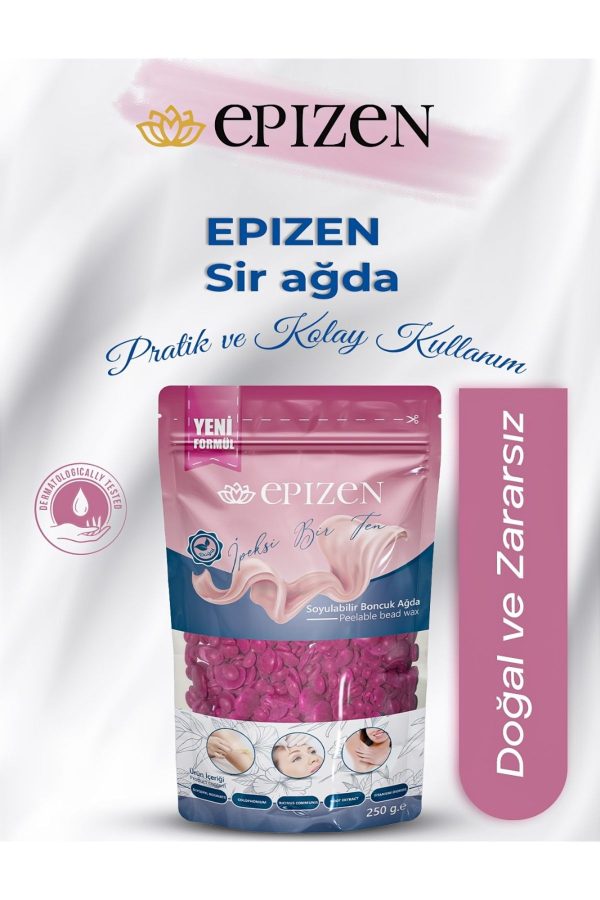موم اورجینال برند Epizen مدل Pudralı Titanium 3Lü Boncuk Ağda کد 775406539 - Image 2