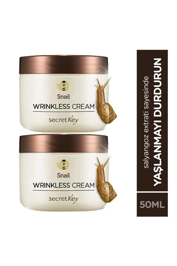 کرم صورت اورجینال برند Wrinkless snail cream کد 650927255