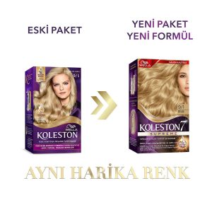 رنگ مو اورجینال برند Wella مدل Koleston Supreme Saç Boyası 9/1 کد 769890336