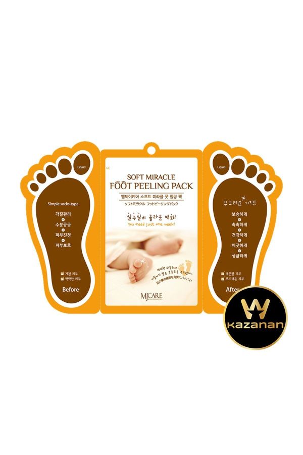 ماسک پا اورجینال برند Mjcare مدل Çorap Tipi Ayak Peeling Maskesi کد 2949442