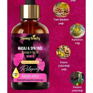 روغن مراقبت کننده اورجینال برند Shining beauty مدل Massage Oil Aromatherapy 100 ml کد 811445940