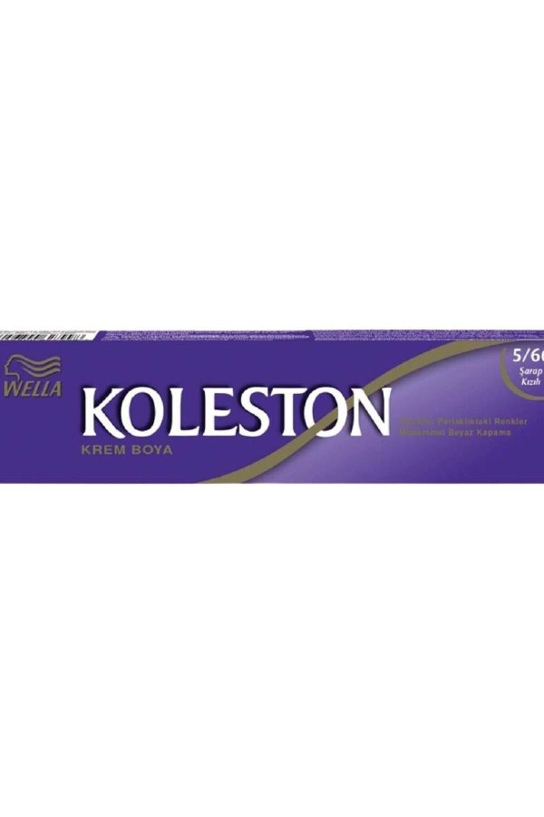 رنگ مو اورجینال برند Wella مدل Tüp Saç Boyası Şarap Kızılı کد 235149402
