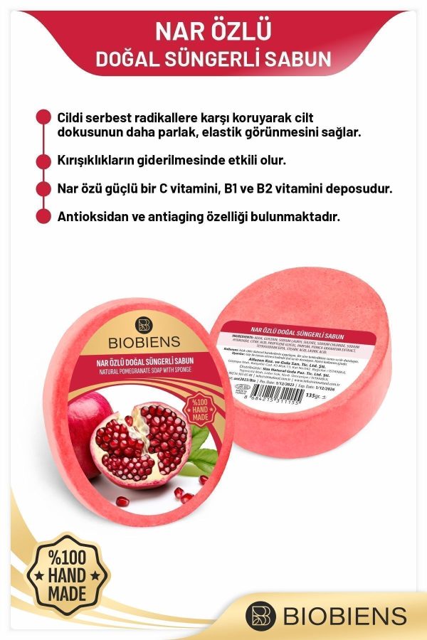 صابون جامد اورجینال برند Biobiens کد 795280948 - Image 2