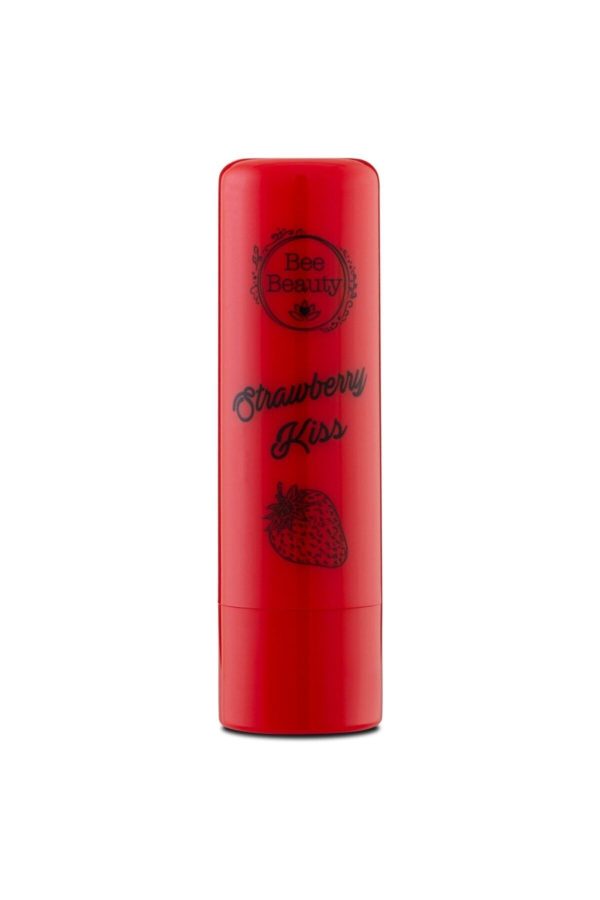 کرم لب اورجینال برند Bee beauty مدل Strawberry Kiss Lip Balm کد 79876009