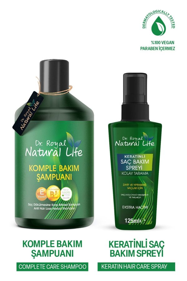 ست مراقبت از مو اورجینال برند Dr royal natural life کد 674423366