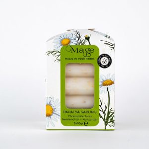 صابون جامد اورجینال برند Mage cosmetics مدل Natural Chamomile Soap 3-Pack کد 792802767