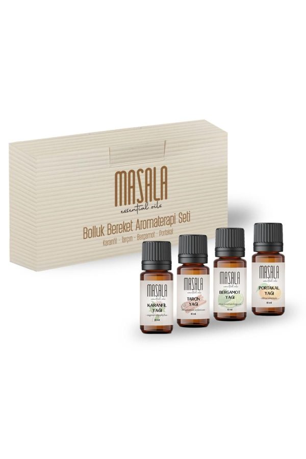 روغن مراقبت کننده اورجینال برند Masala مدل Aromatherapy Kit (cinnamon-clove-orange-bergamot oil) کد 730655436