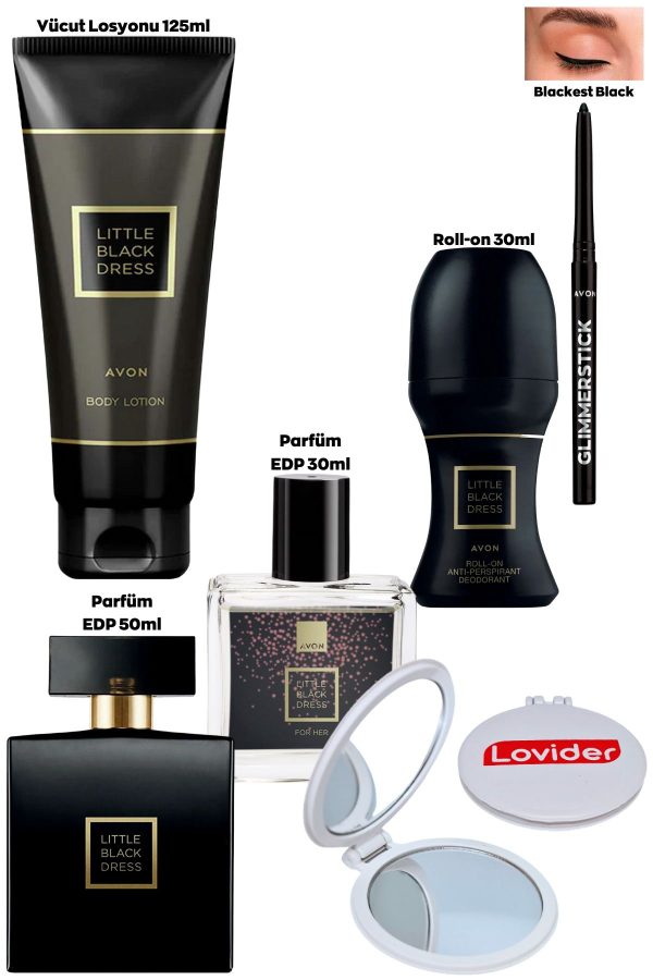 ادکلن اورجینال برند Avon مدل Little Black Dress Kadın Set کد 825247905