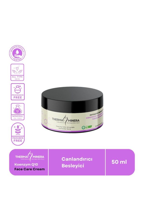 کرم صورت اورجینال برند Thermaminera مدل Anti-Aging Revitalizing Repairing Coenzyme Cream کد 721130420