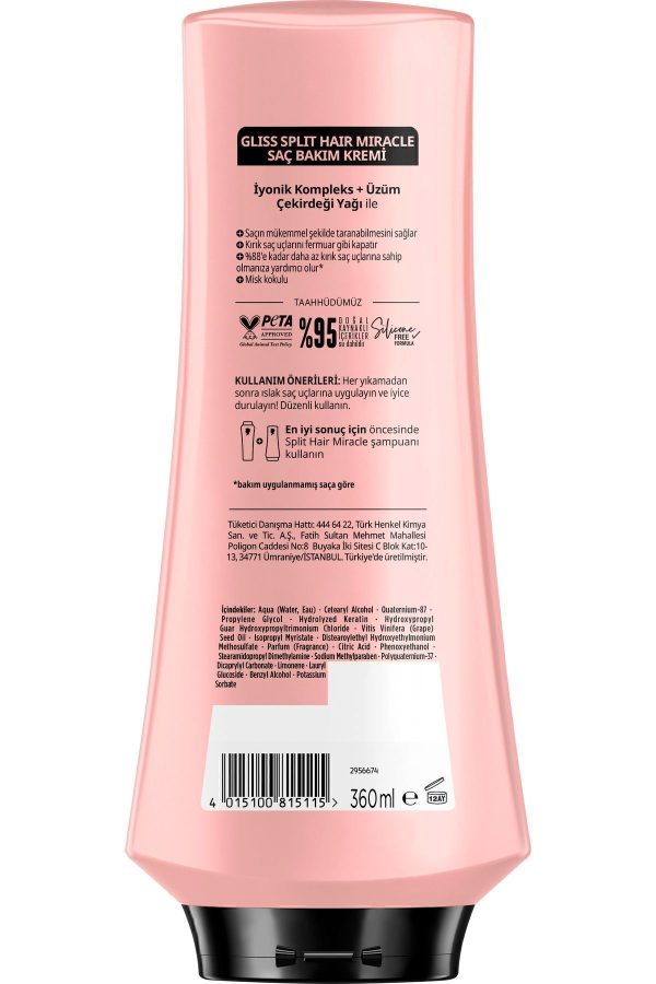 کرم مو اورجینال برند Gliss مدل Gliss Split Hair Miracle کد 207943139 - Image 3