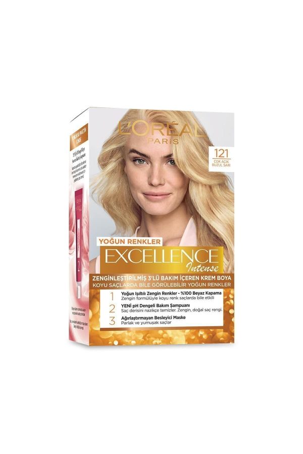 رنگ مو اورجینال برند L oreal paris مدل Excellence Intense Saç Boyası کد 1262249 - Image 2