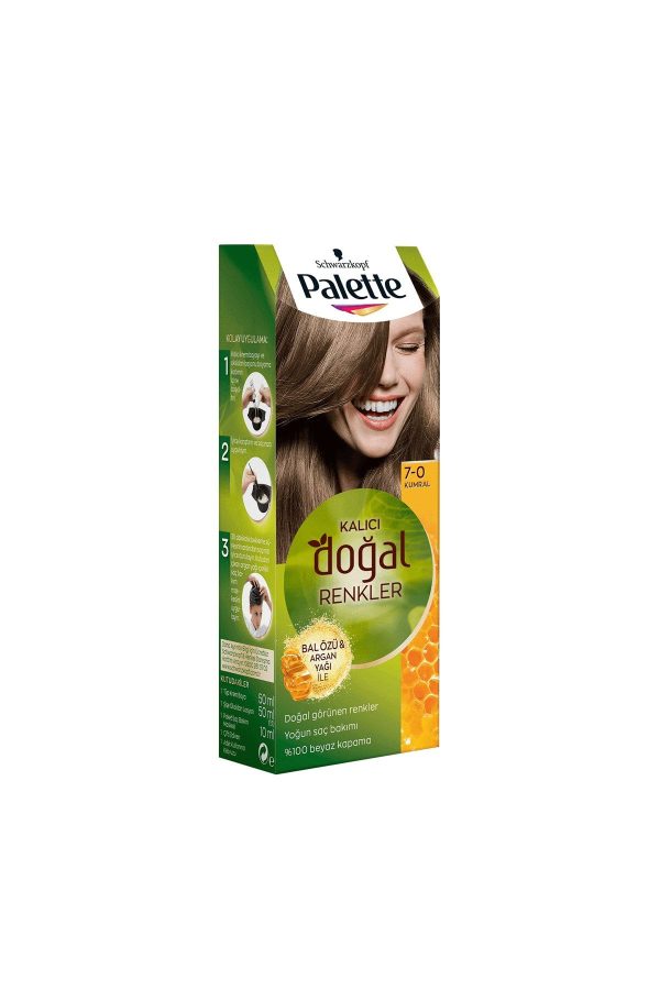 رنگ مو اورجینال برند Palette مدل Permanent Natural Hair Dye کد 220288310