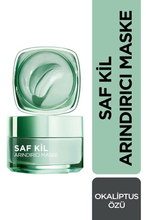 ماسک صورت اورجینال برند L oreal paris مدل Saf Kil Arındırıcı Maske کد 1262539